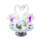 Home Decor Crystal Glass Swan 13.5 cm (Ctn Box 36 units)