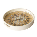 Abstract Deco Food Tray MDF Rectangle Serving Tray Set of 2 Pcs (Ctn Box 12 units)