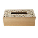 Premium Quality Abstract Design MDF Rectangular Tissue Box Napkin Holder (Ctn Box 60 units)