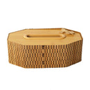 Premium Quality Abstract Design MDF Rectangular Tissue Box Napkin Holder (Ctn Box 60 units)