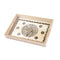 Abstract Deco Food Tray MDF Rectangle Serving Tray Set of 2 Pcs 34*24/40*30 cm (Ctn Box 12 units)