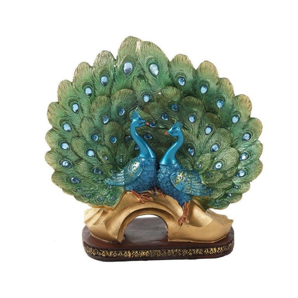 Peacock Statue Figurine Sculpture 31*30 cm (Ctn Box 8 units)