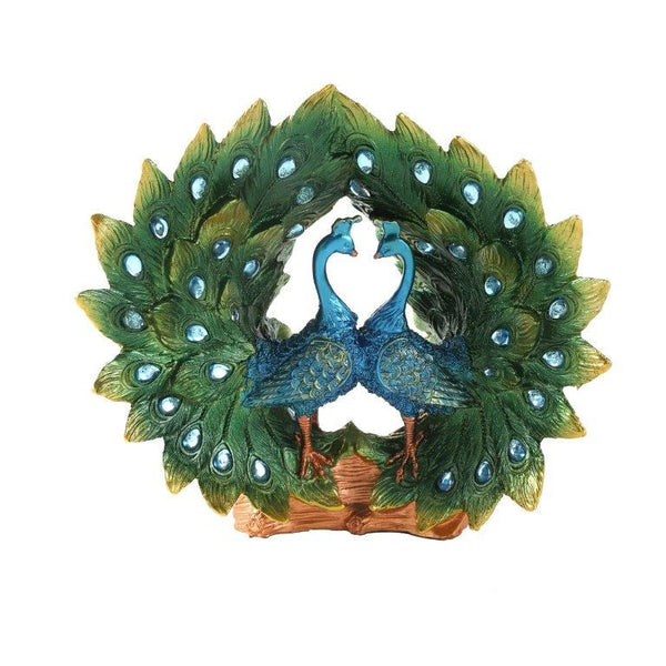 Peacock Statue Figurine Sculpture 25*27 cm (Ctn Box 8 units)