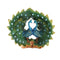 Peacock Statue Figurine Sculpture 25*27 cm (Ctn Box 8 units)
