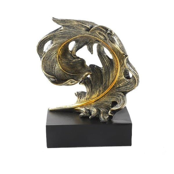 Peacock Statue Figurine Sculpture 13*20 cm (Ctn Box 24 units)