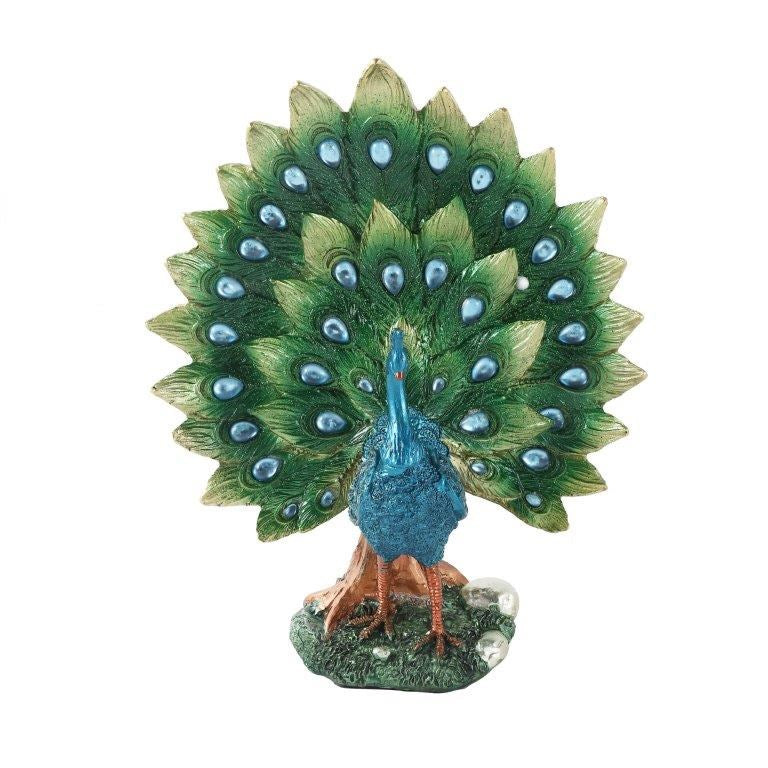 Peacock Statue Figurine Sculpture 20*25 cm (Ctn Box 12 units)