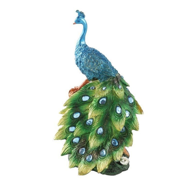 Peacock Statue Figurine Sculpture 25 cm (Ctn Box 16 units)