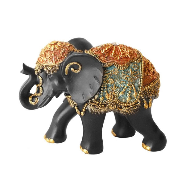Sculpture Statue Resin Figurine Elephant 22.5*9.5*6.5 cm (Ctn Box 24 units)