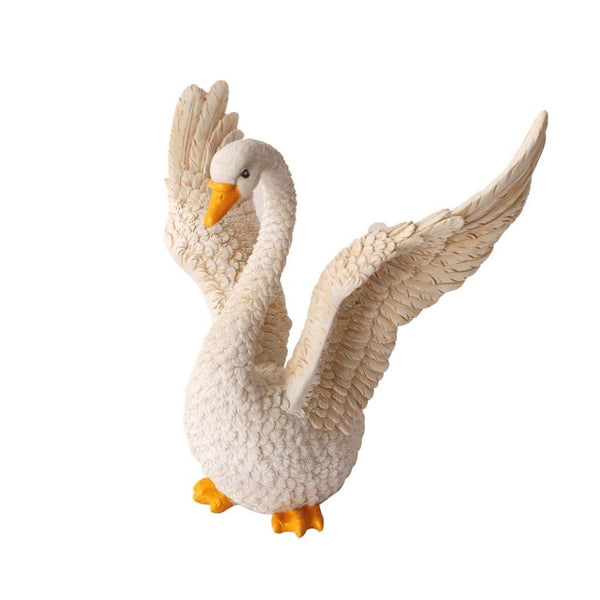 Sculpture Statue Resin Figurine Swan 18*21*21 cm (Ctn Box 12 units)