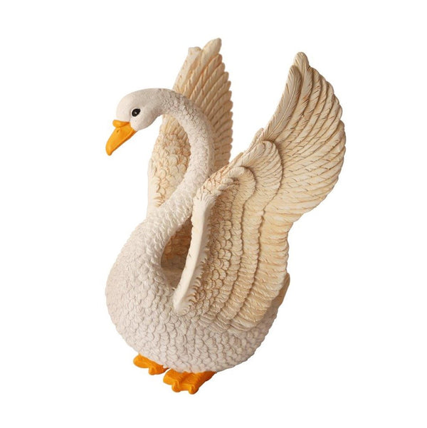 Sculpture Statue Resin Figurine Swan 19*16*27 cm (Ctn Box 12 units)