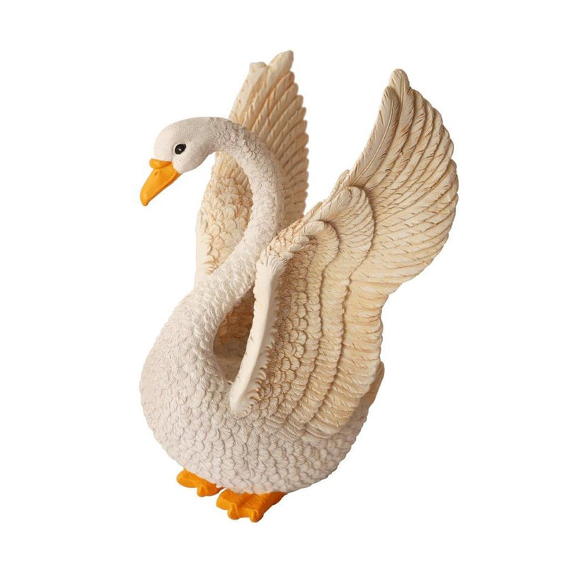 Sculpture Statue Resin Figurine Swan 19*16*27 cm (Ctn Box 12 units)