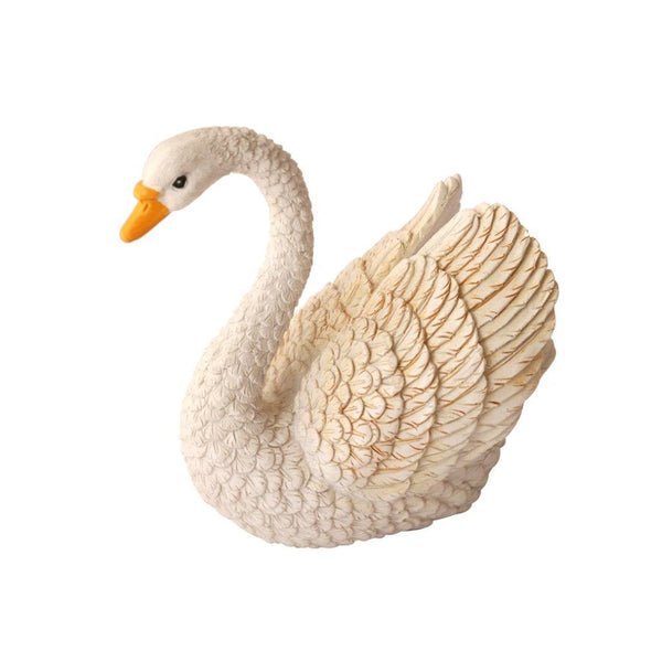 Sculpture Statue Resin Figurine Swan 15*8.5*14 cm (Ctn Box 24 units)