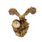 Sculpture Statue Resin Figurine Eagle Deco Clock 25*23 cm (Ctn Box 24 units)