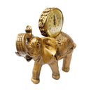 Sculpture Statue Resin Figurine Elephnat Deco Clock 25*25 cm (Ctn Box 24 units)