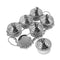 Silver Crystal Glass Candy Jar Canisters Set of 6 with Tray 38*22*12 cm (Ctn Box 12 units)