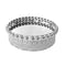 Silver Metal Craft Round Deco Tray 33*33*8.5 cm (Ctn Box 24 units)