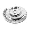 Silver Metal Craft Fruit Basket Style Round Deco Tray 29*29*21 cm (Ctn Box 12 units)