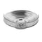 Silver Metal Craft Fruit Basket Style Round Deco Tray 25*25*19 cm (Ctn Box 24 units)