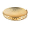 Golden Metal Craft Fruit Basket Style Round Deco Tray 25*25*19 cm (Ctn Box 24 units)