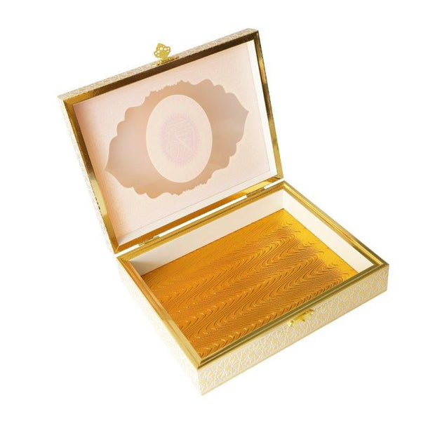 Deco Islamic Calligraphy Engraved Quran Box  26*21 cm (Ctn Box 24 units)