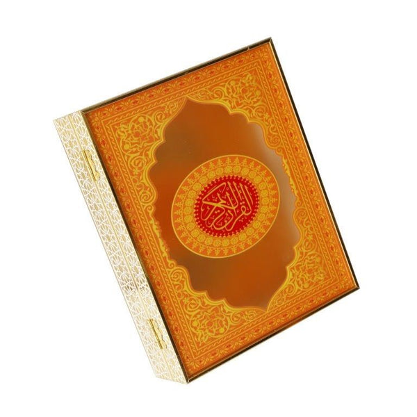 Deco Islamic Calligraphy Engraved Quran Box  32*23 cm (Ctn Box 24 units)