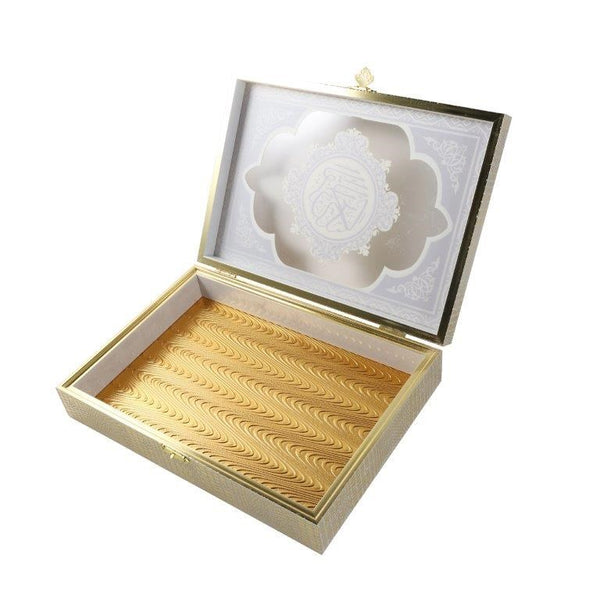 Deco Islamic Calligraphy Engraved Quran Box  32*23 cm (Ctn Box 24 units)