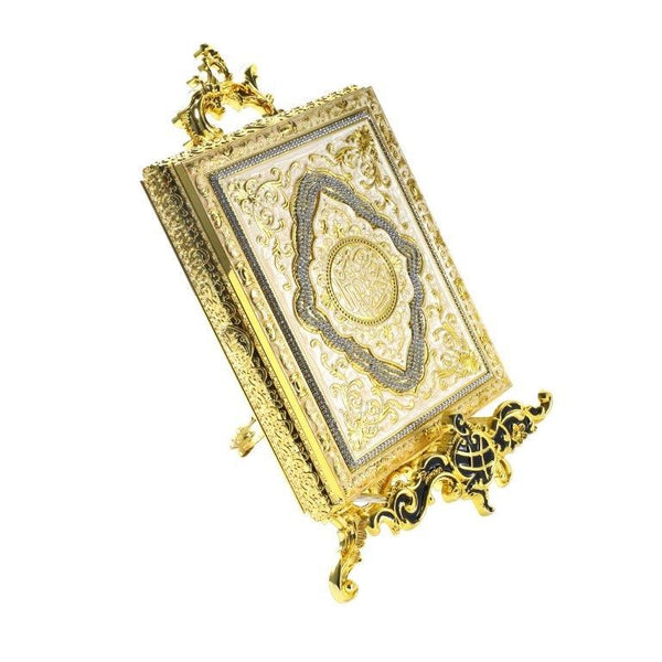 Deco Islamic Calligraphy Engraved Quran Box  21*28 cm (Ctn Box 12 units)