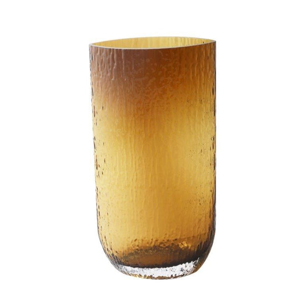 Home Decor Tabletop Fluorescent Color Glass Vase Abstract Shape** (Ctn Box 16 units)