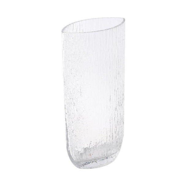 Home Decor Tabletop Fluorescent Color Glass Vase Abstract Shape** (Ctn Box 16 units)