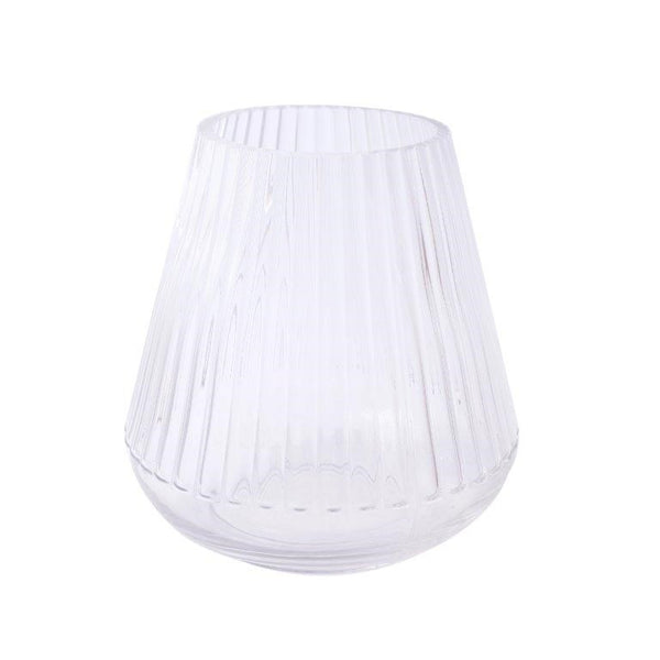 Home Decor Tabletop Fluorescent Color Glass Vase Abstract Shape** (Ctn Box 18 units)