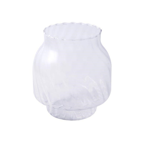 Home Decor Tabletop Fluorescent Color Glass Vase Abstract Shape** (Ctn Box 24 units)