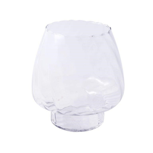 Home Decor Tabletop Fluorescent Color Glass Vase Abstract Shape** (Ctn Box 24 units)