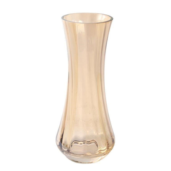 Home Decor Tabletop Fluorescent Color Glass Vase Abstract Shape** (Ctn Box 24 units)