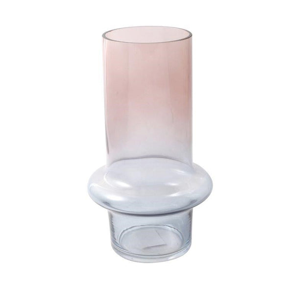 Home Decor Tabletop Fluorescent Color Glass Vase Abstract Shape** (Ctn Box 24 units)