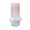 Home Decor Tabletop Fluorescent Color Glass Vase Abstract Shape** (Ctn Box 24 units)