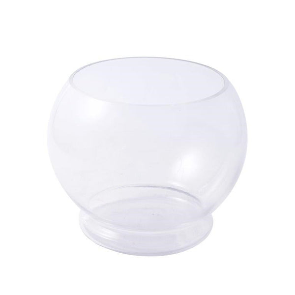 Home Decor Tabletop Fluorescent Color Glass Vase Abstract Shape** (Ctn Box 48 units)