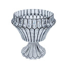 Crystal Glass Round Shape Footed Fruit Bowl (Ctn Box 4 units)