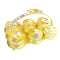 Deco Gold Metal Fruit and Appetizer Jar Set with Tray 40*25 cm (Ctn Box 8 units)