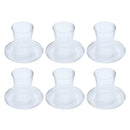 Glass Istikani Tea cup and Saucer Set of 6 Pcs** 6*9/11 cm (Ctn Box 12 units)