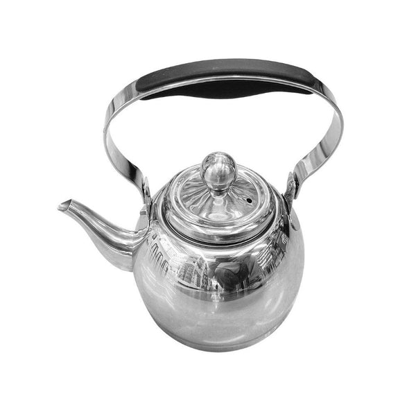 Stainless Stovetop Tea Pot Kettle 1 Litre (Ctn Box 36 units)