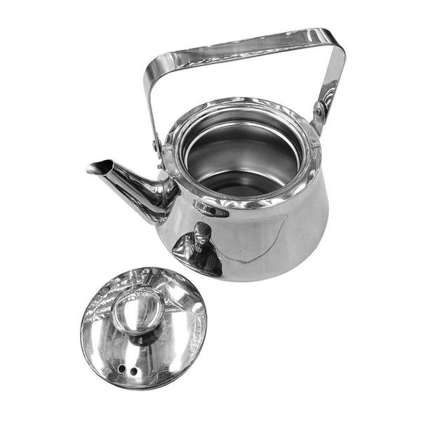 Stainless Stovetop Tea Pot Kettle 1.3 Litre (Ctn Box 24 units)