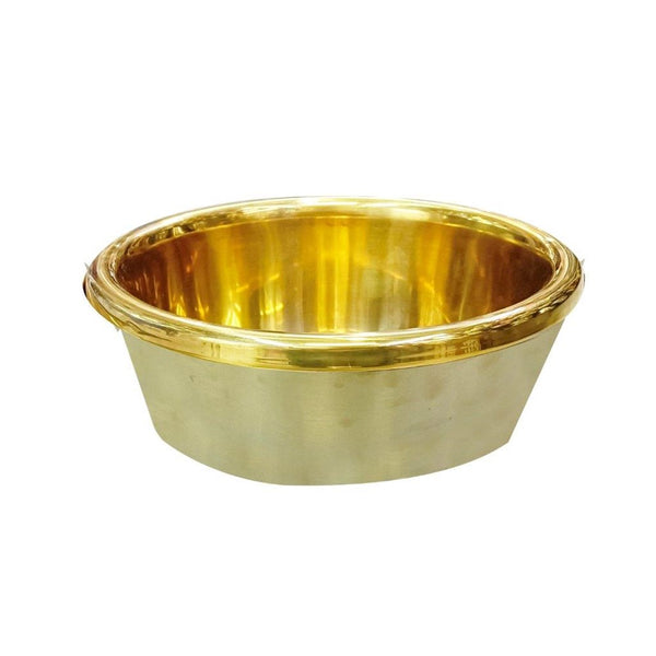 Gold Plated Stainless Steel Multipurpose Basin Bowl 28 cm (Ctn Box 100 units)