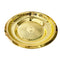 Gold Plated Stainless Steel Biryani Plate with Lid 40 cm (Ctn Box 24 units)