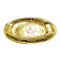 Gold Plated Stainless Steel Oval Serving Plate 40 cm (Ctn Box 120 units)
