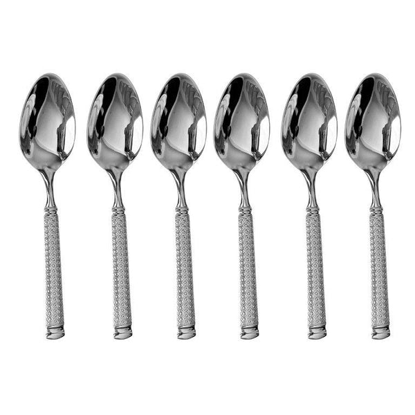 Stainless Steel Tea Spoon Set of 6 Pcs ** 15 cm  (Ctn Box 100 units)