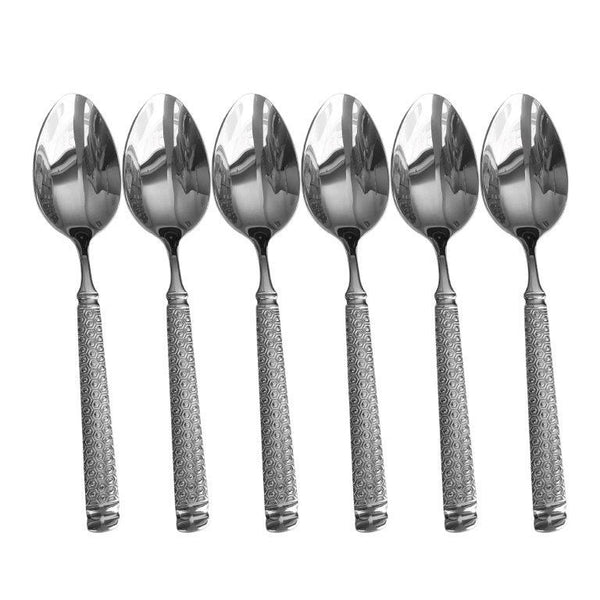 Stainless Steel Table Spoon Set of 6 Pcs ** 20.5 cm  (Ctn Box 100 units)