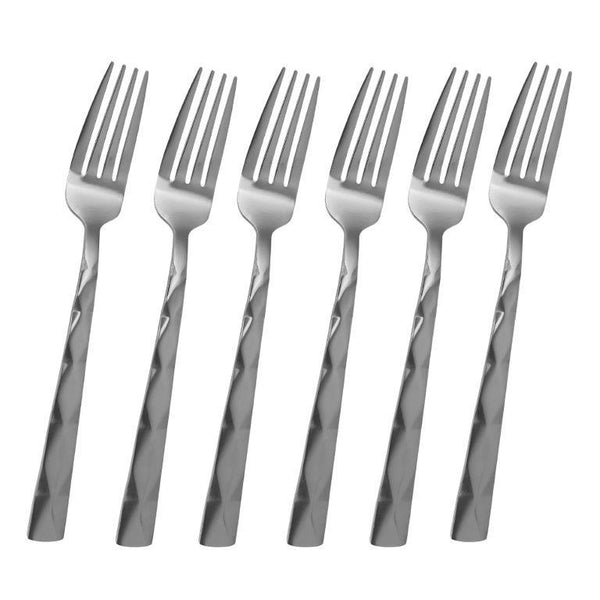 Stainless Steel Fork Set of 6 Pcs 20 cm  (Ctn Box 100 units)