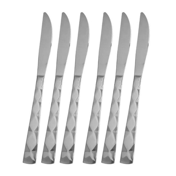 Stainless Steel Table Knife Set of 6 Pcs ** 22.5 cm  (Ctn Box 100 units)