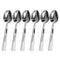 Stainless Steel Dessert Spoon Set of 6 Pcs 13 cm  (Ctn Box 100 units)