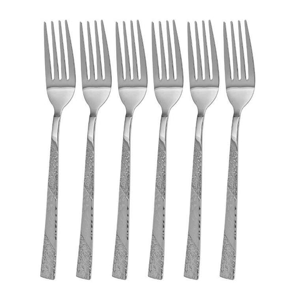 Stainless Steel Fork Set of 6 Pcs ** 20 cm  (Ctn Box 100 units)